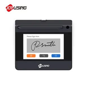 5 Inch Digitale Handtekening Pad Met Pen Aangepaste Toetsenbord En Vingerafdruk Beschikbaar