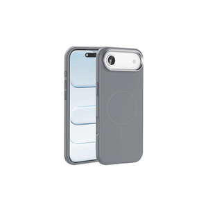 Funda de Silicona Netzy Edición Titanio Premium para MagSafe para iPhone 17 Air con Marco Metálico para la Cámara y Material de PC Suave - Product Image 1