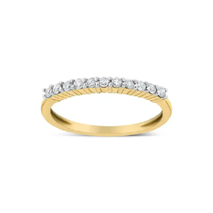 Bijoux fins en or 18 carats Bague solitaire en diamant véritable Bague solitaire en diamant rond naturel de luxe pour femmes Bijoux de mode - Product Image 5