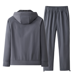 Streetwear High Quality Eco-Friendly Plus Size Sportswear Track Suits Active Stretch Breathable Quick Dry Unisex 2-Piece - Product Image 2