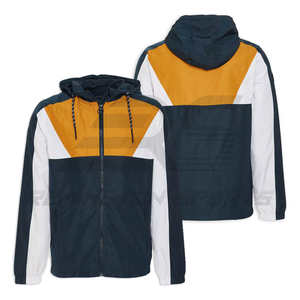 2025 nuevo diseño 100% poliéster entrenamiento y ropa para correr chaqueta para correr para hombres ropa al aire libre rompevientos para hombres - Product Image 1