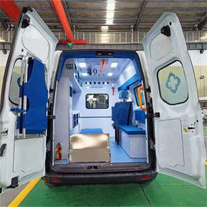 Ambulancia de Rescate Automática Usada, Gasolina/Diésel, Modelo 2020, Motor Turbo, 14 Asientos, Volante a la Izquierda, para Enfermedades y Lesiones Accidentales - Product Image 4