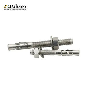 สลักเกลียวแขนเหล็กแรงดึงสูงขนาด3/8ถึง8 M8 M10 M12 M16ขนาด M14 - Product Image 2