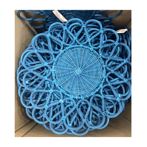 Customized Shape & Color Natural Rattan <b>Placemat</b> For Table Decoration Premium Quality Rattan <b>Placemats</b> Decor Tableware From 99GD - Product Image 4