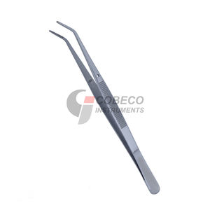 Pinzas de Acero Inoxidable con Puntas Rectas y Dentadas para Uso Médico, Dental, Clínico y de Laboratorio - Product Image 2