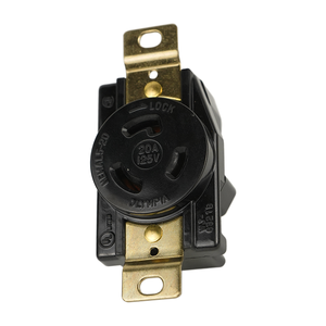 Receptáculo de bloqueo NEMA 20A 125V con cierre de WJ-6321B - Product Image 1