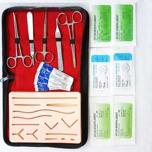 Fabricante Kit de sutura para estudiantes de medicina Práctica Kit de sutura quirúrgica Botiquín médico básico de primeros auxilios - Product Image 6