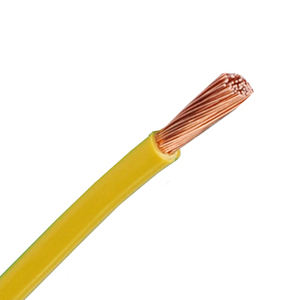 Cavo flessibile in PVC Aderleitung H07V-K 1x10 mm² verde/giallo venduto al metro - Product Image 1