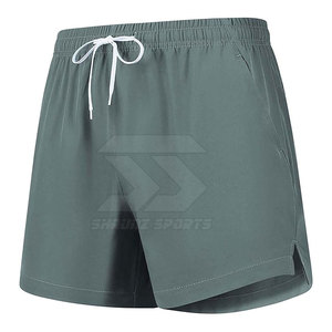 Short de bain décontracté respirant et écologique pour hommes Motif solide pour vêtements d'été-Prix de gros en ligne - Product Image 1