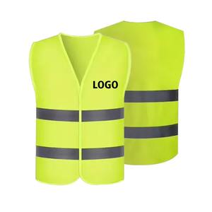 Chalecos de Seguridad de Alta Visibilidad, Ropa de Seguridad Reflectante Transpirable de Poliéster, Chaleco de Alta Visibilidad para Hombres, para Voluntarios - Product Image 4