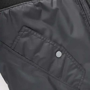 Vestes bomber pour hommes, style décontracté personnalisé, meilleures ventes, nouvelle arrivée, vente en gros, vêtements de rue, patchs brodés, logo frontal, automne - Product Image 3