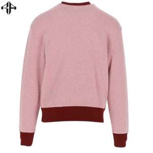 ATLANTIC Hombres 100% Algodón Cuello redondo Suéter Tallas grandes Sudaderas con capucha personalizadas Bordado Invierno Sudaderas en blanco - Product Image 6