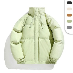 Veste d'hiver personnalisée, chaude et épaisse pour hommes avec col à capuche - Product Image 4