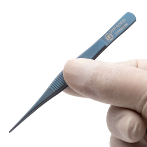 Pinzas de Sutura Colibri de Alta Calidad con Plataforma de Amarre de 7.5 cm, Pinzas Corneales de Titanio Colibri, Instrumentos de Oftalmología - Product Image 6