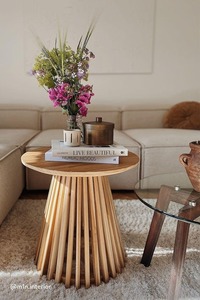 Mesa de madera de alta calidad, muebles de sala de estar, mesa auxiliar de madera, muebles para el hogar hechos en Vietnam - Product Image 6