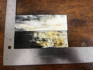 แตรแกะขนาดใหญ่สำหรับมีดและกรอบด้ามจับแผ่นสำหรับปรับแต่งขนาดได้ - Product Image 2