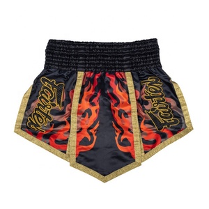 Shorts de Muay Thai Premium en Satin Doux, Trunks de Boxe Respirants, Tenue de Combat Athlétique, Shorts de Kickboxing pour Hommes, Entraînement - Product Image 6