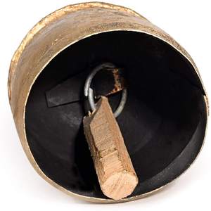 Clochettes de vache en métal, design personnalisé, fabrication artisanale, clochettes de vache antiques, prix de gros, provenance Inde - Product Image 4