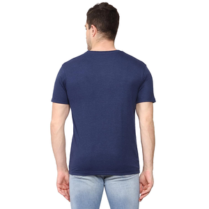 100% coton et pas cher impression personnalisée hommes t-shirt à la mode à manches courtes Slim Fit t-shirt en gros du Bangladesh - Product Image 3