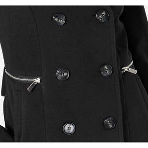 Cappotto Invernale Reversibile da Donna Maralyn Me, Taglia XX-Large, Doppiopetto, Nero con Stampa, Tessuto Tinto Traspirante, Disponibile anche in XS - Product Image 3