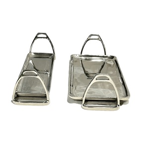 Plateau en métal doré Antique avec poignée trouée nouveau Design tendance plateau de service en aluminium pour tasse à café et thé pour Restaurant et hôtel - Product Image 5