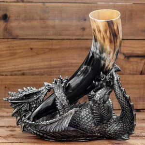 Meilleure offre d'usine : Corne à boire viking biologique, personnalisable, toutes tailles, finition polie, fabriquée à la main, haute qualité, durable, livraison gratuite - Product Image 2