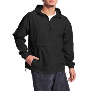 Chaqueta Cortavientos Impermeable de Ajuste Estándar con Capucha Totalmente Ajustable, Protección contra la Lluvia de Invierno con Capa Cortavientos - Product Image 1