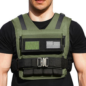 Gilet lesté ajustable en nylon personnalisé pour la musculation et l'entraînement de force, capacités de 20 lb/30 lb/40 lb, écologique et durable, unisexe - Product Image 6