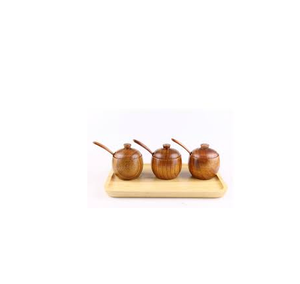Cubierta de caja de especias de madera, perfecta para sal de mesa, sales gourmet o condimentos preferidos a precio al por mayor, producto en venta - Product Image 4
