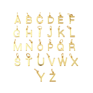 Mạ Vàng Ban Đầu Quyến Rũ Bảng Chữ Cái Vòng Duy Nhất Thiết Kế Thành Phần Thanh Tnhã Thư Quyến Rũ Cho Tự Làm Đồ Trang Sức Làm - Product Image 6