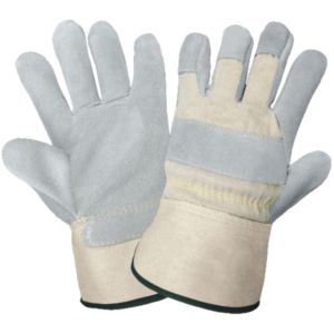 Heavy Duty XL Cowhide Split Leather Industrial Safety Gloves Fire Proof Anti-Impact Cotton <b>Liner</b> <b>for</b> <b>Gardening</b> Personal - Product Image 1