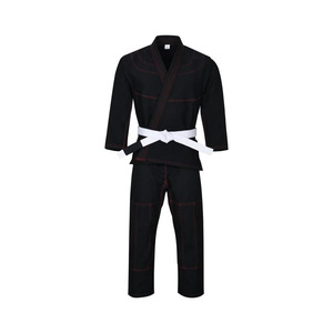 Uniforme de MMA de algodón ligero Unisex Jiujitsu Gi brasileño de tendencia superior hecho a medida con características elásticas tarifas muy baratas - Product Image 4