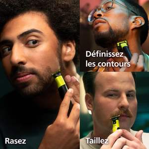 Rasoir électrique réglable pour barbe et corps avec kit de lames en céramique - Product Image 2