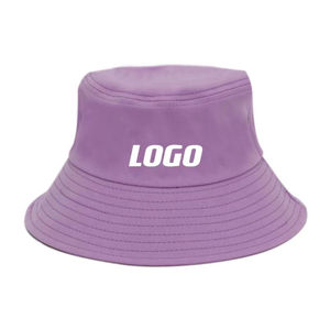 Vintage Unisex Color sólido sombrero de cubo nuevo estilo de alta calidad bordado personalizado pigmento teñido algodón lavado venta al por mayor tela en blanco - Product Image 2