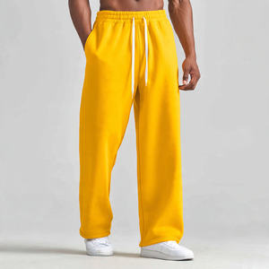 Wide Leg Cargo Gym Sweatpants <b>Men's</b> Jogger Workout Fitness Wear <b>Trouser</b> Pajama <b>Loose</b> Fit Gym Sweatpants <b>Mens</b> - Product Image 5