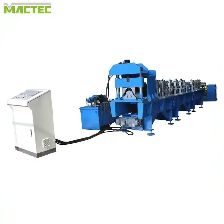 High Grade Fast Speed Support Accessories Roofing Easy Installation Ridge Cap Roll Forming Machine Online Roll Forming Machine