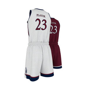 Vente en gros de vêtements d'équipe Maillot USA GANTS Chemises de basket-ball City Maillots personnalisés Uniformes de basket-ball Vêtements de basket-ball à sublimation - Product Image 3