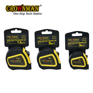 CROWNMAN Strumenti di Misurazione Professionali, Metro a Nastro in Acciaio da 3m/5m/7,5m, Sistema Metrico e Imperiale - Product Image 6