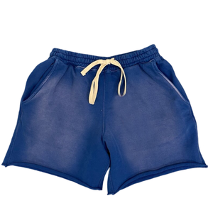 กางเกงขาสั้นผู้ชายวินเทจโอเวอร์ไซส์ใส่ลำลองกางเกงขาสั้นระบายอากาศได้ดีเป็นมิตรกับสิ่งแวดล้อม220g กางเกงขาสั้นสุดฮอตสำหรับทุกเพศกำหนดรูปแบบได้เองแบบคลาสสิก - Product Image 5