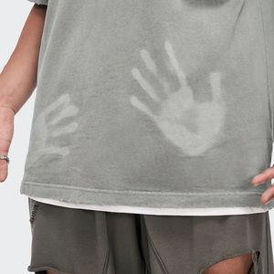 Achetez nos T-shirts personnalisés pour hommes les plus vendus, sur mesure avec logo et design, 100% coton, respirants et confortables, faible MOQ - Product Image 6