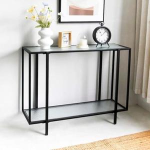 Table console en métal au design chic et moderne pour les salons de luxe haut de gamme - Product Image 5