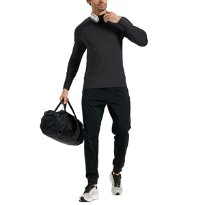 Camiseta de compresión de manga larga de alto rendimiento, capa base premium para entrenamiento, calentamiento, ropa para correr, gimnasio y fitness. - Product Image 4