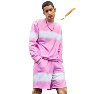 Pantalones cortos de camuflaje unisex con diseño de logotipo personalizado estampado algodón con cordón vintage sudor sol desteñido lavado con piedra - Product Image 1