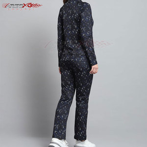 Women Polyester Activewear Set Breathable Full Sleeve Jacket With Jogger <b>Pants</b> Fashion Women Tracksuit - Product Image 3