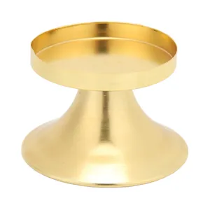 ที่ใส่เทียนโลหะสำหรับตกแต่งการออกแบบที่เรียบง่ายของตกแต่งบ้าน - Product Image 2