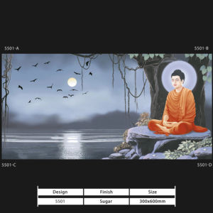 SugarGlaze Luxury Poster Tile Collection Satin Matt 300x600 Modern for Interior Wall Anti-Slip Antibactérien for Bedrooms Halls - Product Image 1