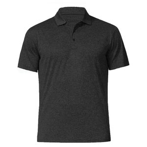 เสื้อโปโลสำหรับผู้ชายเสื้อโปโลแบบแห้งพอดีตัว100% โพลีเอสเตอร์ระบายอากาศได้สไตล์ลำลองแบบระเหิดสำหรับเสื้อโปโลสำหรับผู้ชาย - Product Image 3