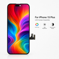 Für iPhone 15 Plus LCD-Bildschirm-Ersatz 6,7 Zoll TFT FHD Touch-Digitizer Display-Baugruppe Hohe Helligkeit Handy-Reparaturteil