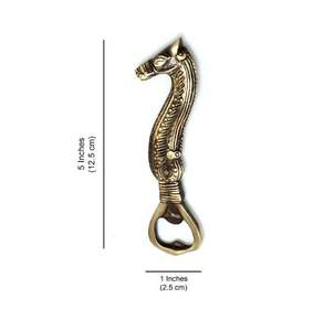 Ouvre-bouteille en laiton AK hippocampe en laiton fini antique au prix de gros pour les accents de bar/vaisselle - Product Image 6