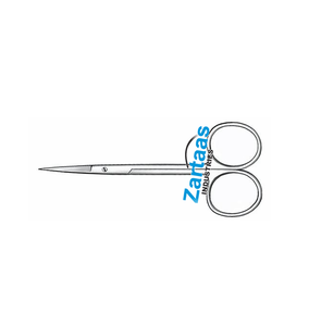 Tijeras dentales de goma de acero inoxidable de 10,5 cm de alta calidad, fabricante de instrumentos quirúrgicos manuales 801 - Product Image 2